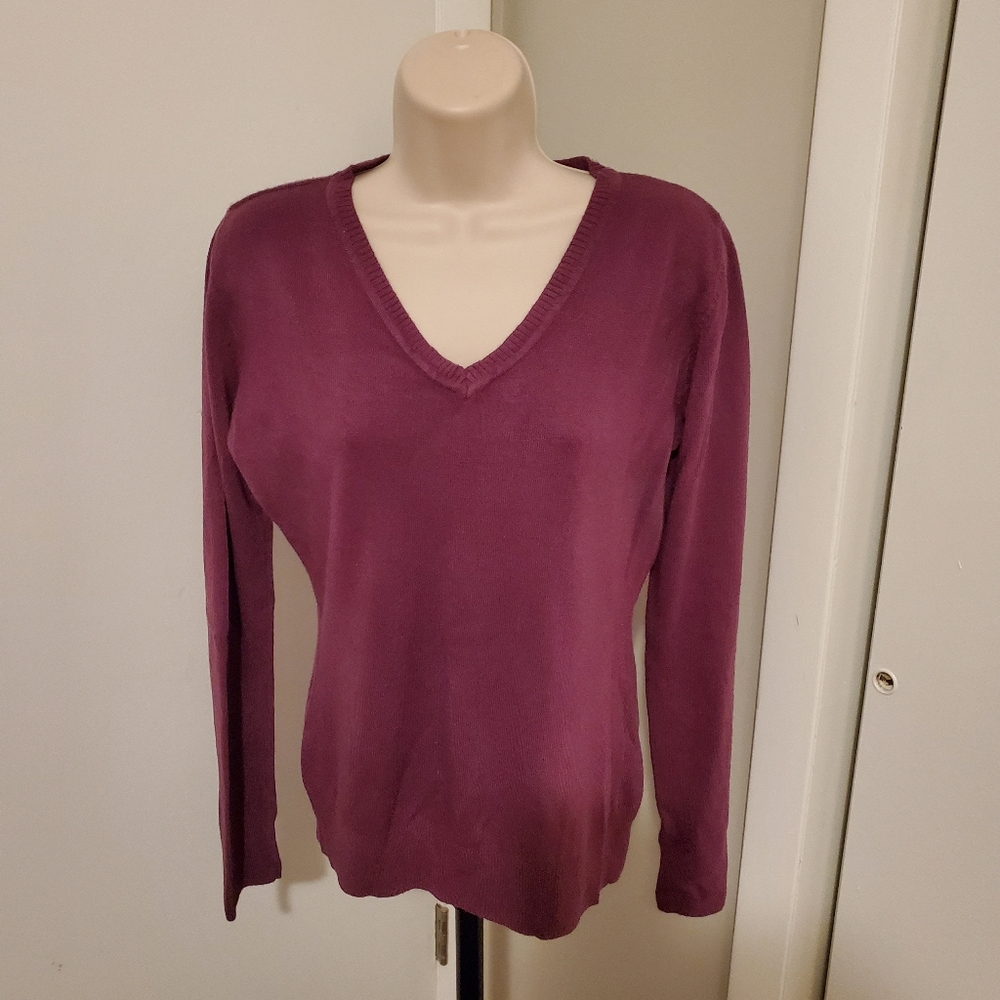 Purple LINK sweater